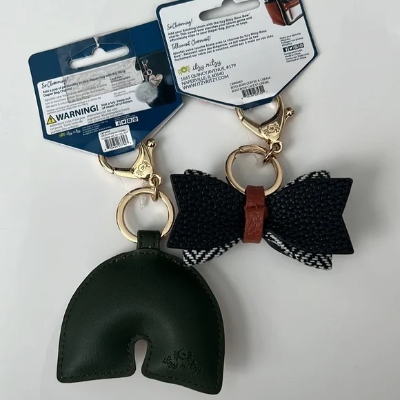 Itzy Ritzy Diaper Bag Charms Boss Bow Bundle (Set of 2) - Picture 2 of 8